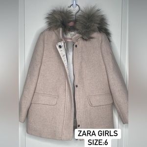 🆕 Zara girls coat Size:6